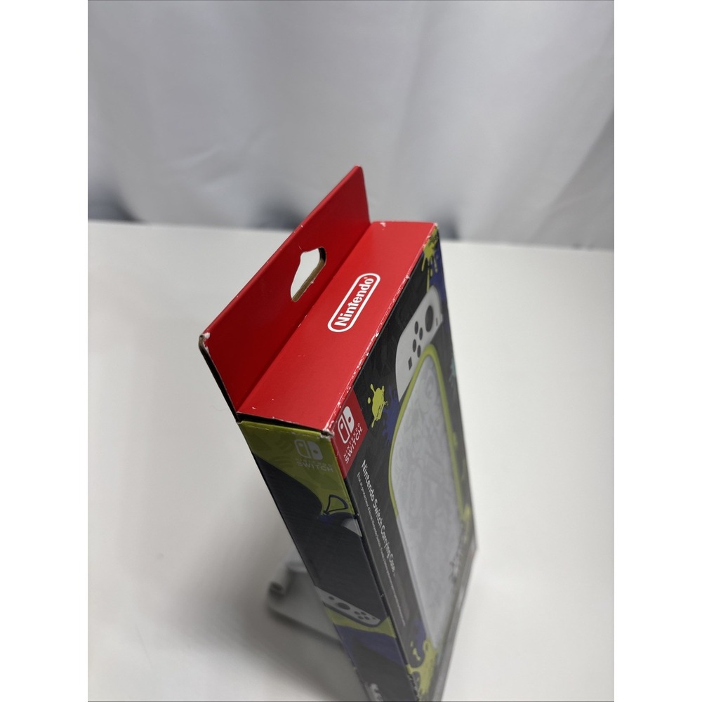 Nintendo Switch Case Splatoon 3 Edition New In Box Missing Screen Protector - Picture 13 of 14